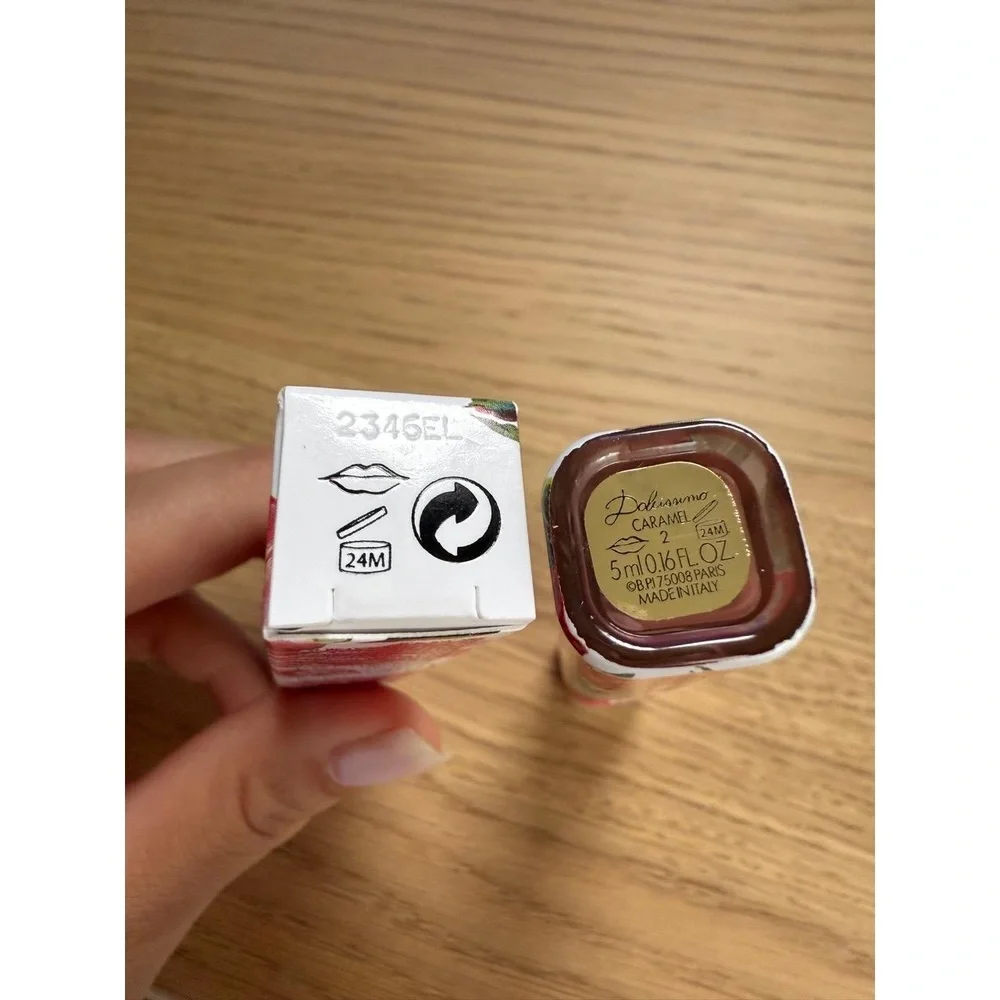 NIB Dolce & Gabbana Matte Liquid Lipcolour - Caramel